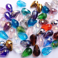 facetedglassbead, Mixed Lots, waterdropbead, Glass