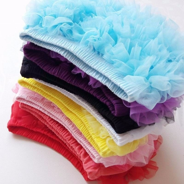 0 to 18 Months Soft Touch Baby Girls Frilly Pants/Knickers/Nappy Covers