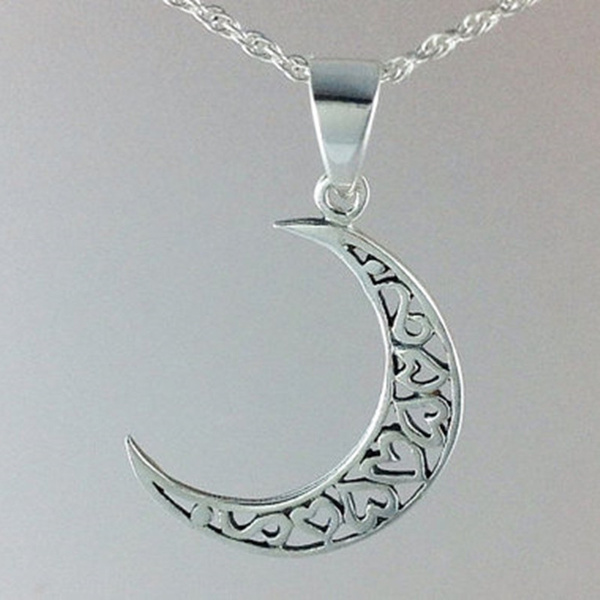 Eclipse Moon Coin Necklace – Coco Wagner Design