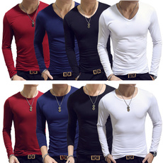 Polyester, topsamptshirt, Winter, cottonmenstshirt