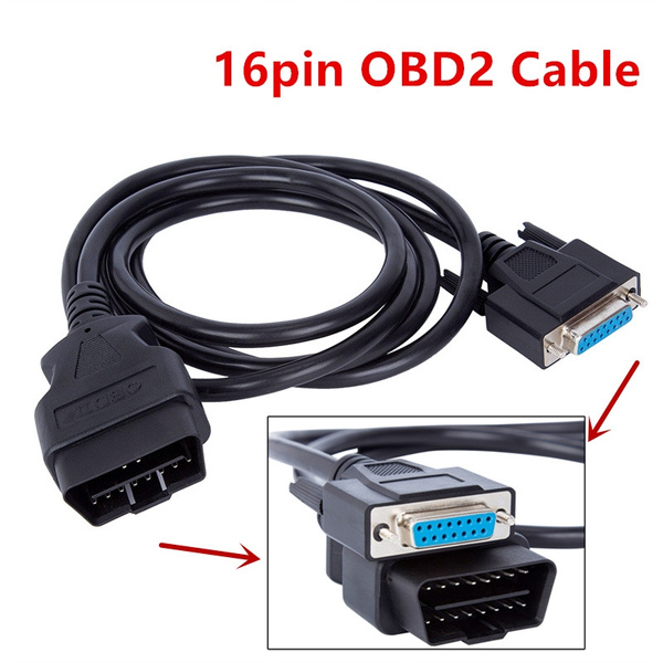 car obd2 female to usb cable