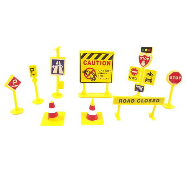 toy construction signs