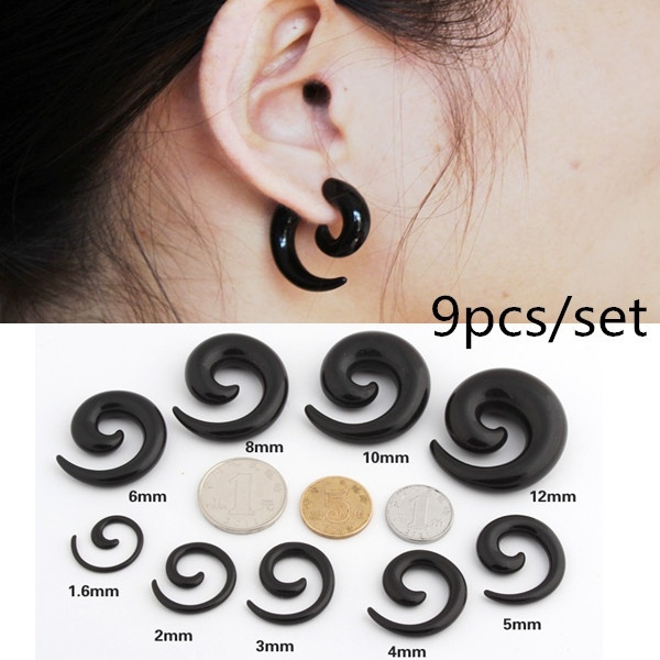 Size 0 ear deals plugs