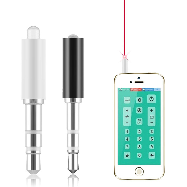 3.5mm Jack Infrared Mobile Smart IR Wireless Remote Control Plug For IOS  Android