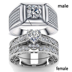 Couple Rings, Heart, wedding ring, Cocktail
