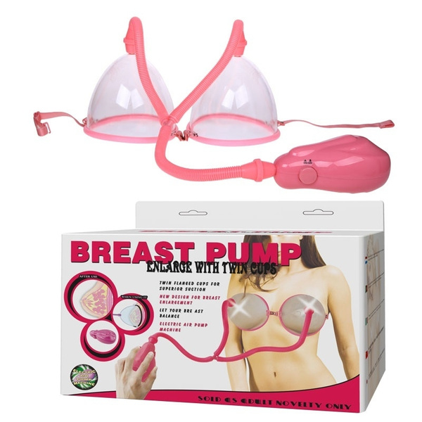 Electric Breast Pumps Enlargement Massager Breast Enhancer with Automatic Air Machine Sex Toys for Women Adult