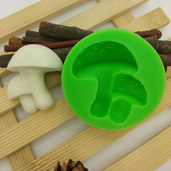 3d Mushroom Silicone Mold, Chocolate Mushroom Mold