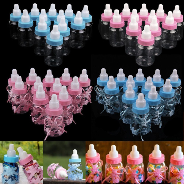 Big baby hot sale bottle centerpieces