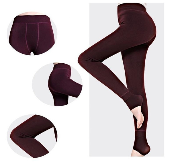 300g/1 piece Women Fleece Leggings 