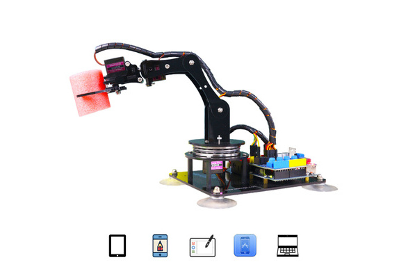 DIY Robotic Arm Claw Arduino Kit with Online Tutorial Course/ Spearhead Robotics 
