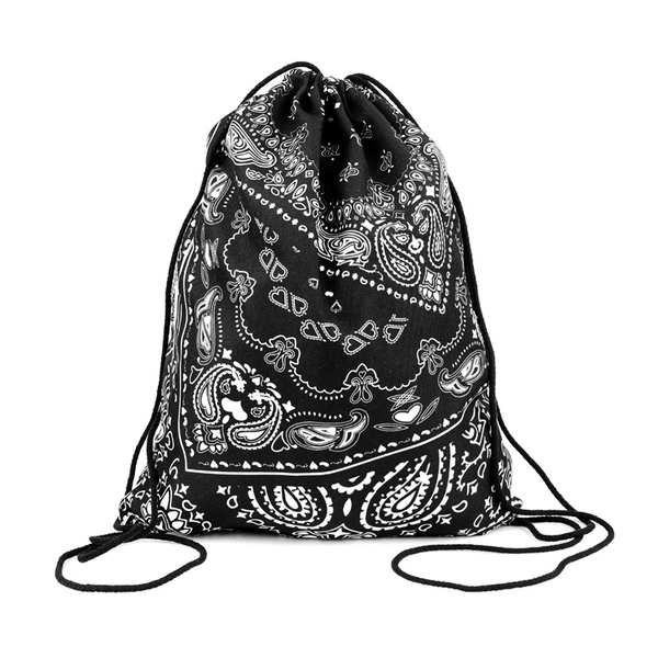 Black bandana cheap backpack