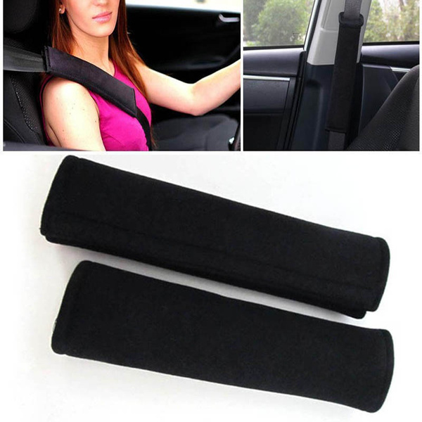 Safety Seat Belt Shoulder Pads Cover Cushion Harness Comfortable Pad one 