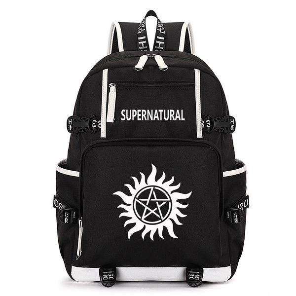 High Quality Men Women Fashion Supernatural Backpack School Backpack ...
