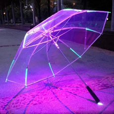 lightingumbrella, transparentumbrella, Blade, Umbrella