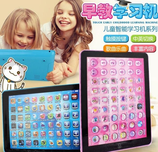 Baby Kids Earlly Learning Tablet IPAD Educational Toys Gift For Girl Boy Toddler 
