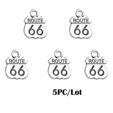 route66, diyjewelry, route66roadsigncharm, rout66pendant
