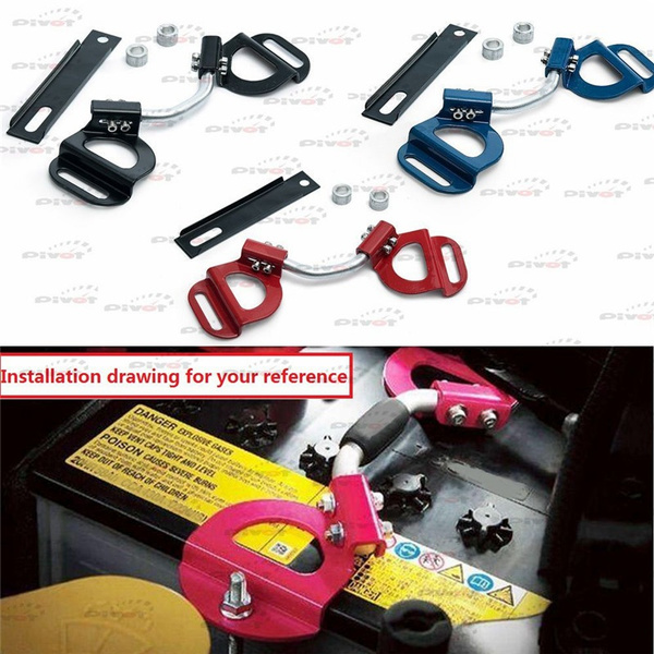 Red Battery Tie Down For Subaru WRX/STI, Scion FR-S, BRZ – Perrin PSP-ENG-700RD-1347471