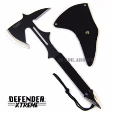 USA SELLER USA STOCK 15" Full Tang Survival Tomahawk Throwing Axe Hatchet Tactical Hunting Knife NEW
