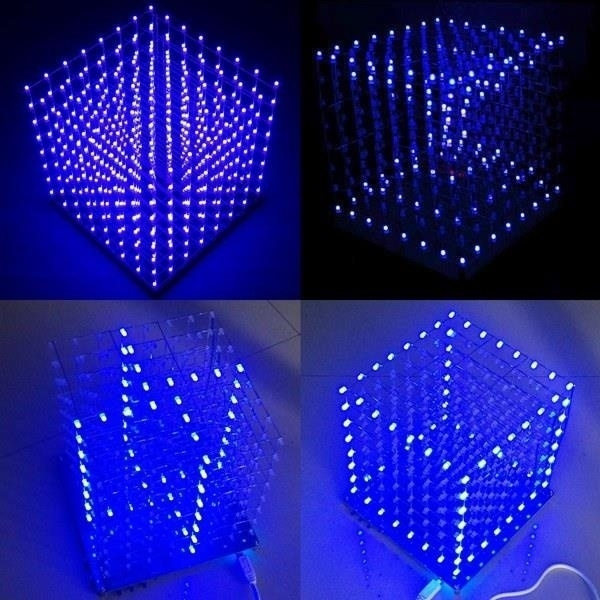 How to Build 8x8x8 LED Cube 