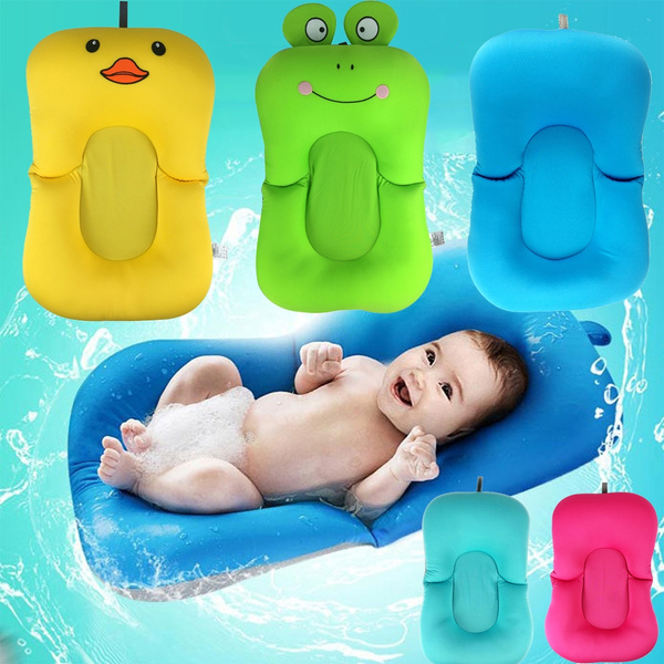 Wholesale Newborns Plush Bath Pad Lotus Look Baby Bath Pillow