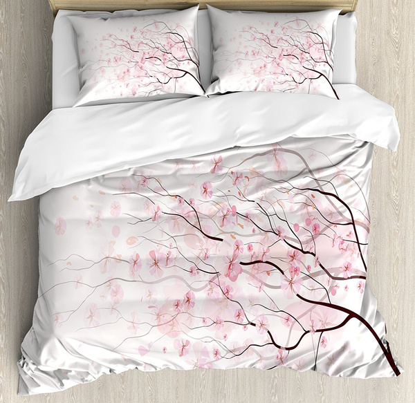 Light Pink King Size Duvet Cover Set By, King Size Black And White Bedding Set