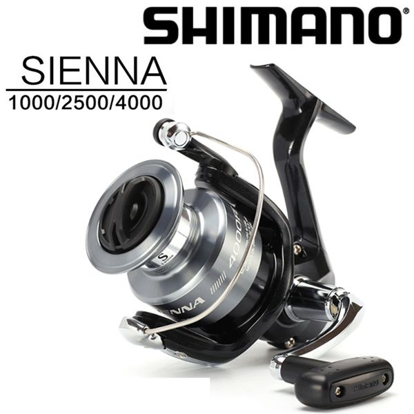 2017 Original Shimano SIENNA FE 1000 2500 4000 Spinning Fishing Reel 1+1BB Front Drag XGT7 Body