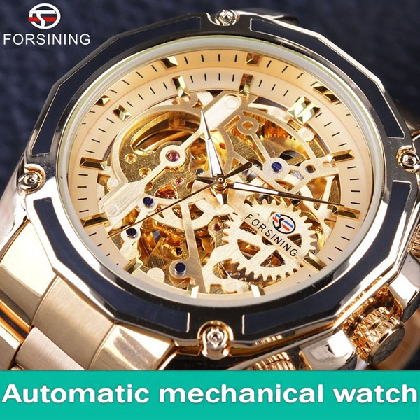 Classy Steampunk Mechanical Wrist Watch with by gogohappyshopping