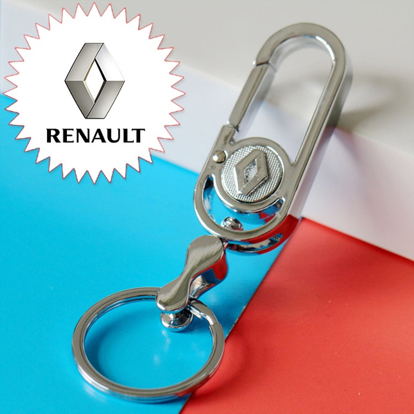 Metal Car Keychain Keyring for Renault Twingo Clio Captur Megane 2 3 Kadjar  Scenic Koleos Zoe Teizy Kangoo Trafic Master Conversions Laguna etc.