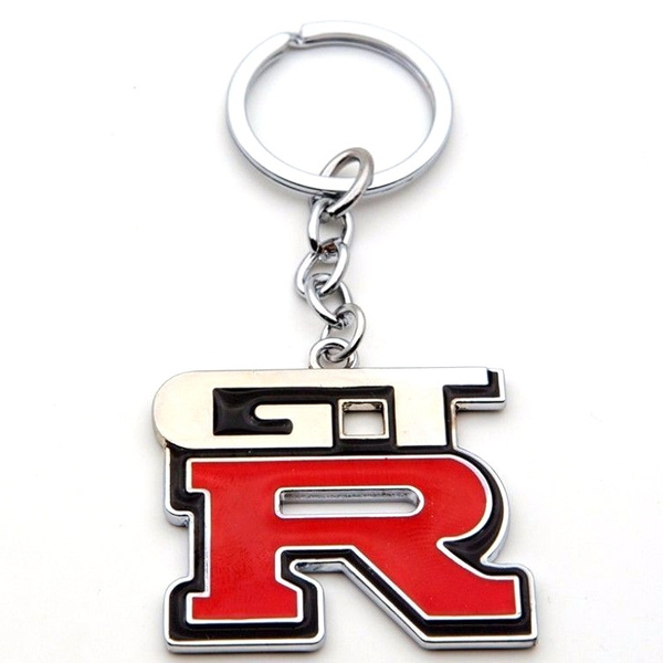 Keychain for Nissan stainless steel keyring R36 R35 Skyline Unofficial 
