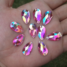 pink, Sewing, Buttons & Flatbacks, Rhinestone