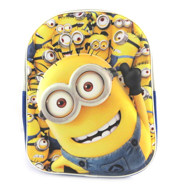 Minions N0445 Sac a Dos 3D Minions Tribu 31x25x10 cm Backpack 3d Minions tribe 31x25x10 cm 0.00 x9.84 x3.94 . Rucksack 3d