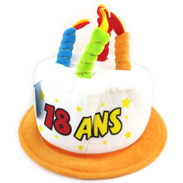 Les Tresors De Lily N4166 Chapeau D Anniversaire 18 Ans Multicolore Birthday Hat 18 Ans Multicoloured Geburtstags Hut 18 Ans Mehrfarbig Wish