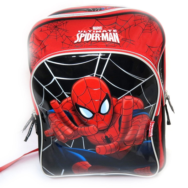 Large spiderman backpack sale