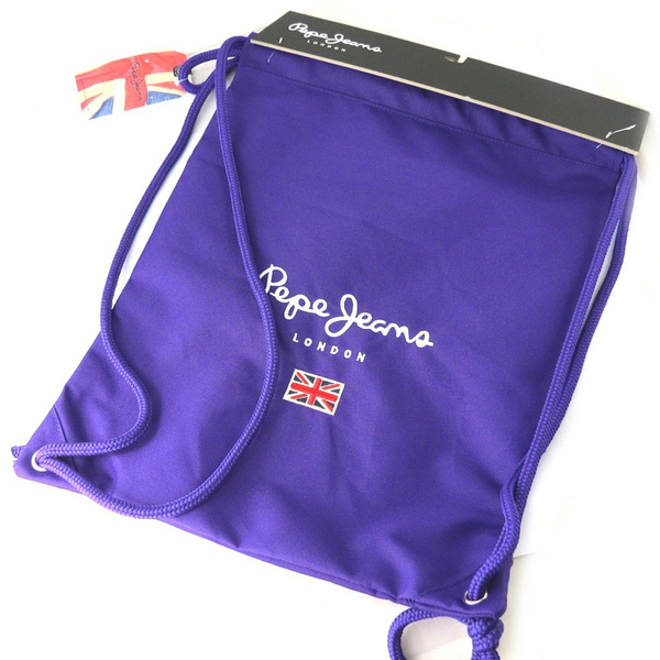 Pepe Jeans M7887 Sac de gym Pepe Jeans violet 43x33 cm