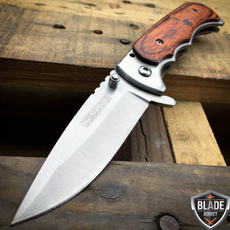 Pocket, pocketknive, Wood, Spring