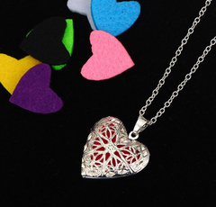 Heart, Jewelry, Colorful, perfumenecklace
