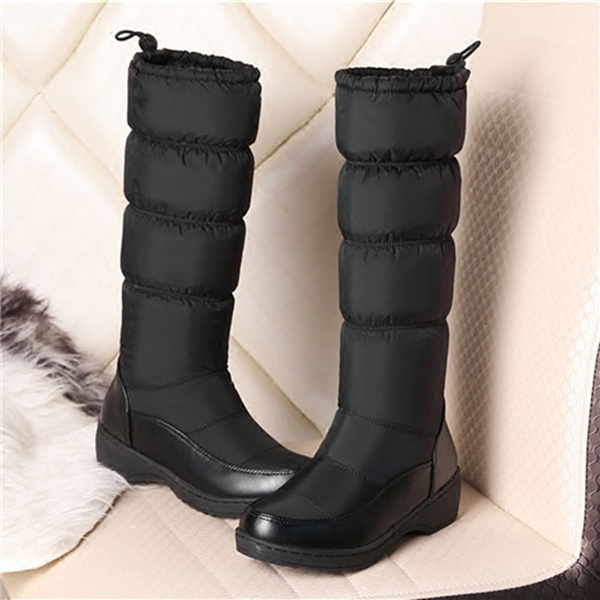 knee high waterproof snow boots