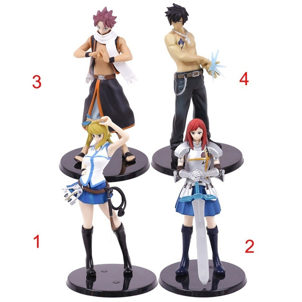 fairy tail pvc figures