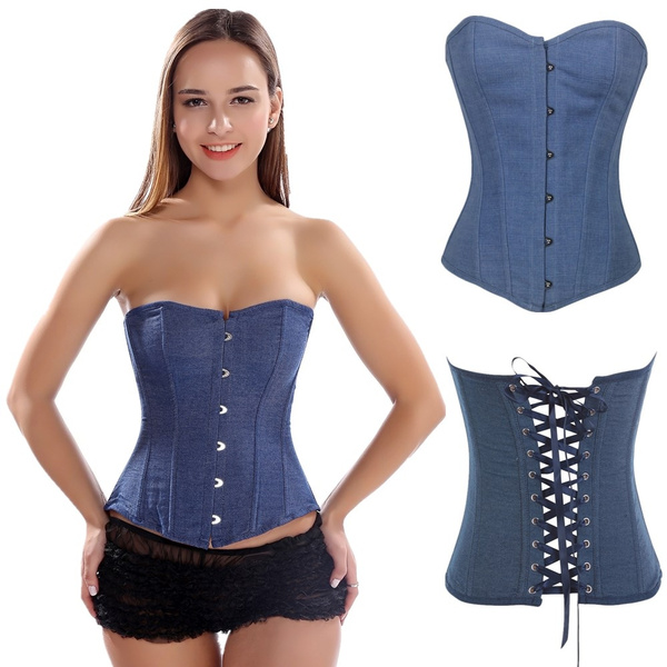 corset top jeans