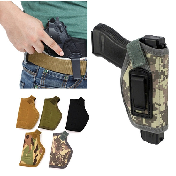 Concealed Belt Holster Ambidextrous IWB Holster for Compact Subcompact Pistols 