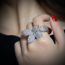 DIAMOND, leaf, wedding ring, Crystal