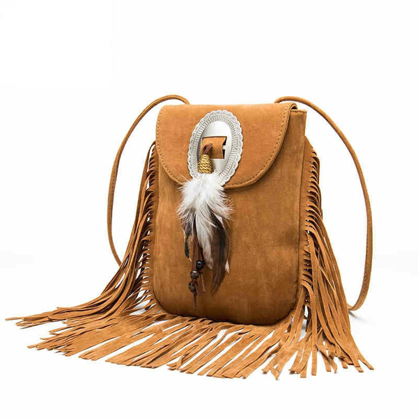 Purse with best sale tassel fringe