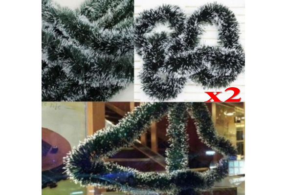 200cm Christmas Garland Ribbon Xmas Tree Ornaments XMAS Party Hanging Decors NEW