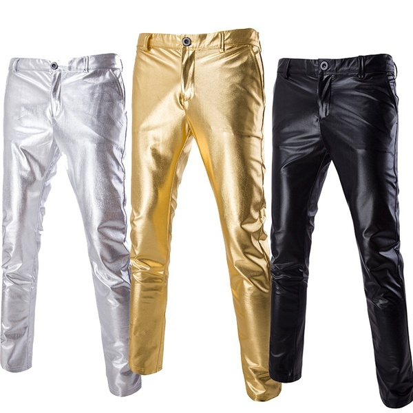 Rent Buy AG Adriano Goldschmied Metallic Skinny Trousers | MY WARDROBE HQ