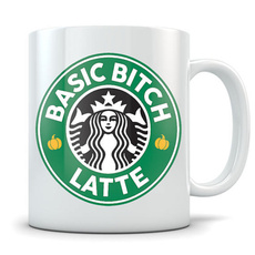 Funny, basicbitchcoffee, Gifts, Cup