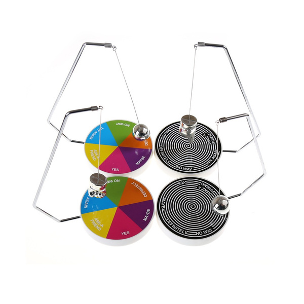 Creative Decision Maker Pendulum Dynamic Desk Toy Magnetic Swinging IH 