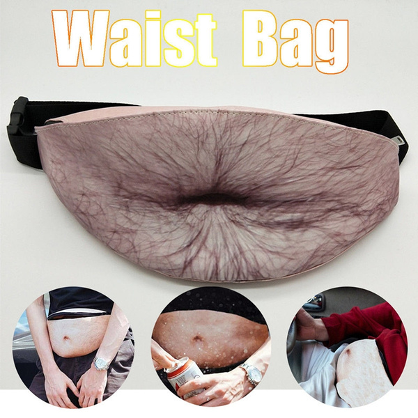 funny dad bag hairy belly waist