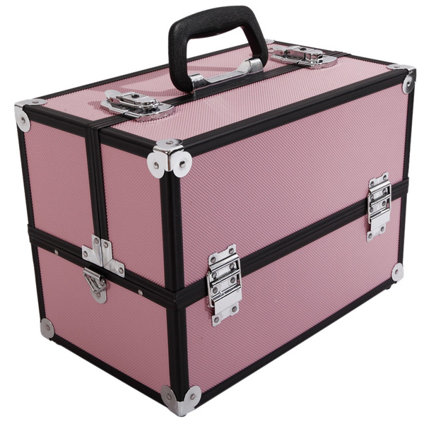 14'' Pro Aluminum Makeup Train Case Jewelry Box Travel Cosmetic Organizer  Case | Wish