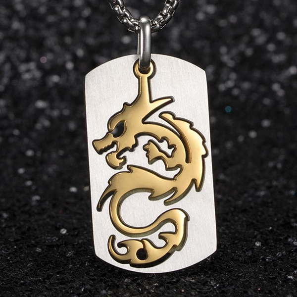dragon dog tag