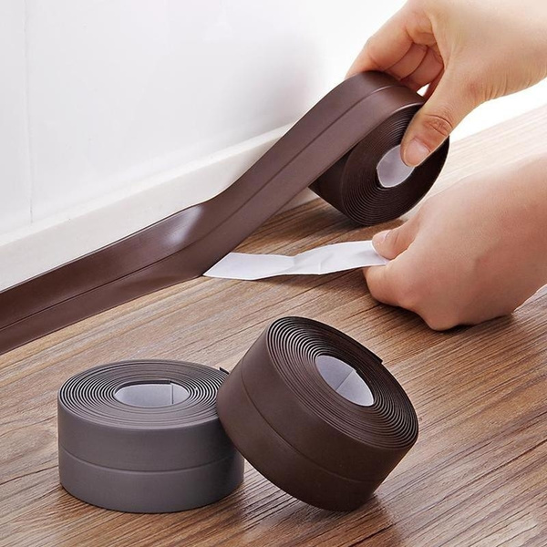 Bathroom Kitchen Wall Sealing Tape Waterproof Gadgets Mold Proof Adhesive Tapes
